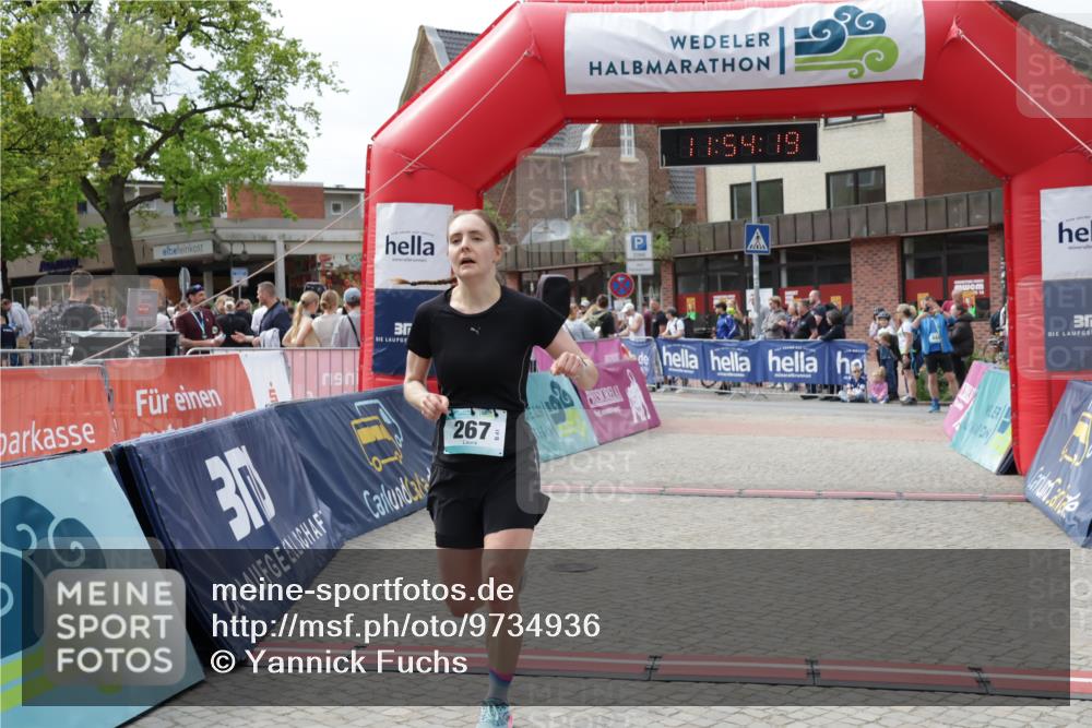 10.05.2026 - 8. Wedeler Halbmarathon Yannick Fuchs http://msf.ph/oto/9734936 10.05.2026 11:54:17 Ziel 267, 1030 meine-sportfotos.de