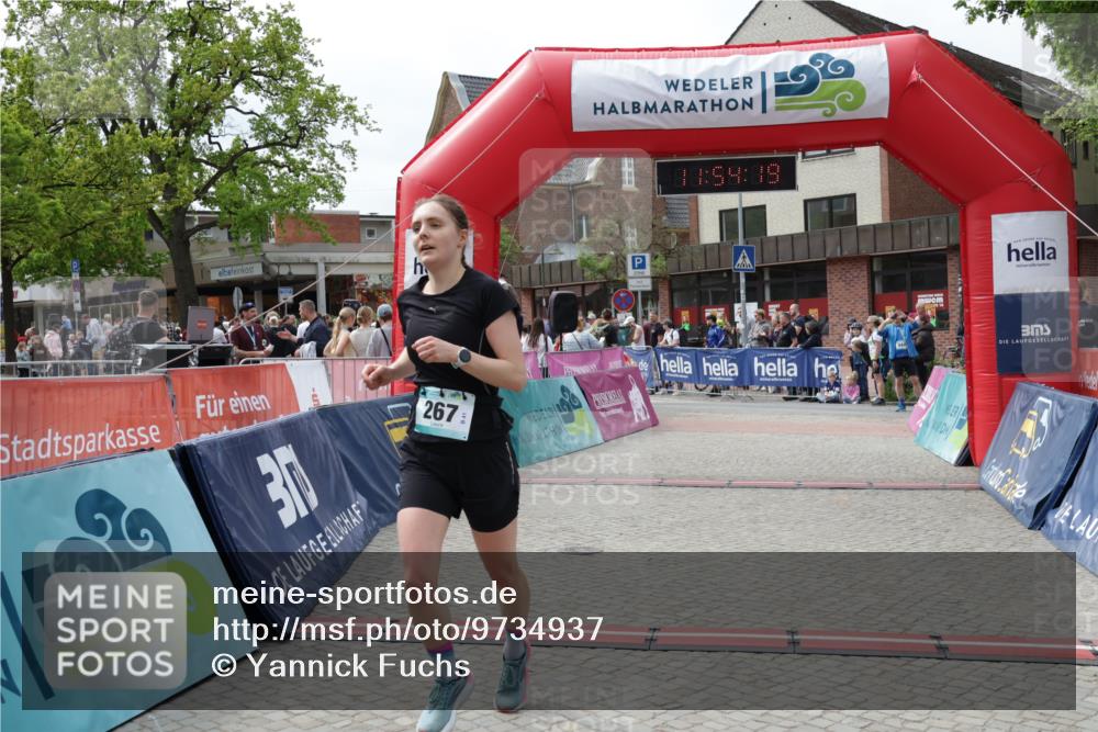 10.05.2026 - 8. Wedeler Halbmarathon Yannick Fuchs http://msf.ph/oto/9734937 10.05.2026 11:54:17 Ziel 267, 1030 meine-sportfotos.de