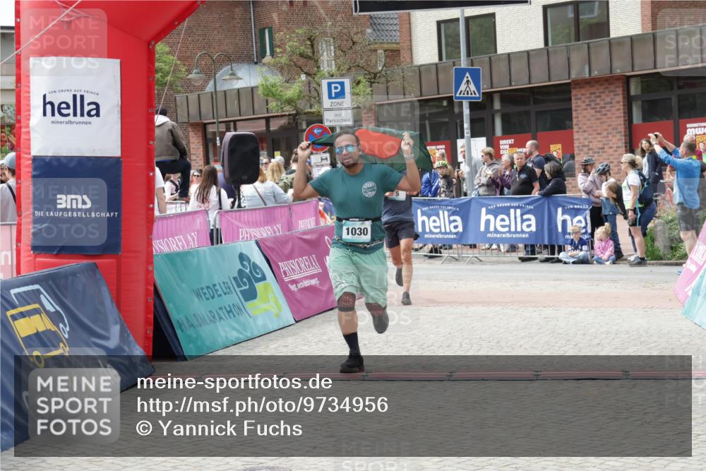 10.05.2026 - 8. Wedeler Halbmarathon Yannick Fuchs http://msf.ph/oto/9734956 10.05.2026 11:54:21 Ziel 5, 267, 1030 meine-sportfotos.de