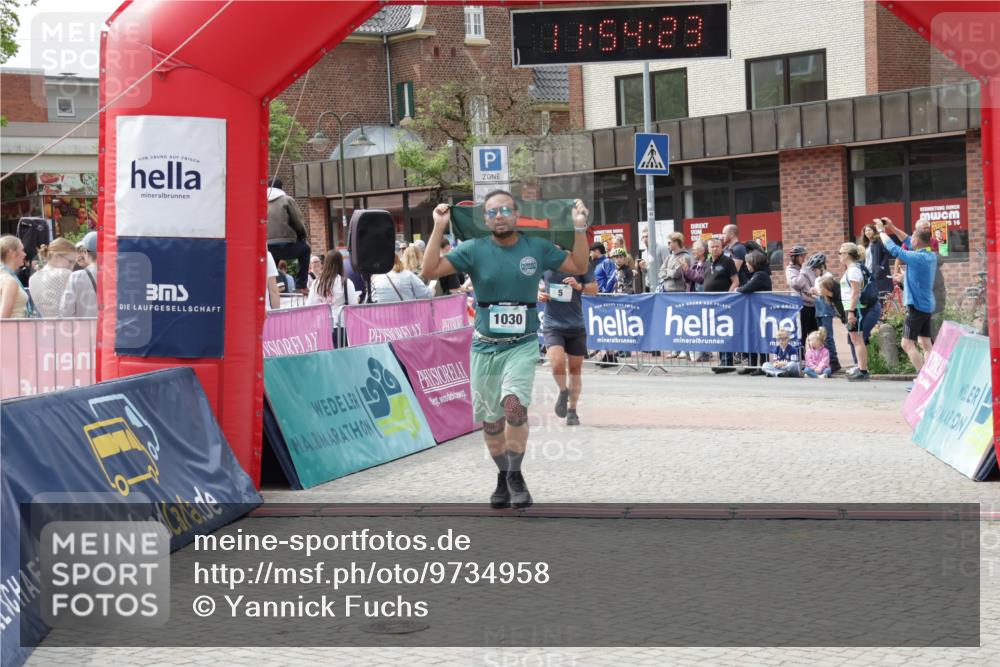 10.05.2026 - 8. Wedeler Halbmarathon Yannick Fuchs http://msf.ph/oto/9734958 10.05.2026 11:54:21 Ziel 5, 267, 1030 meine-sportfotos.de