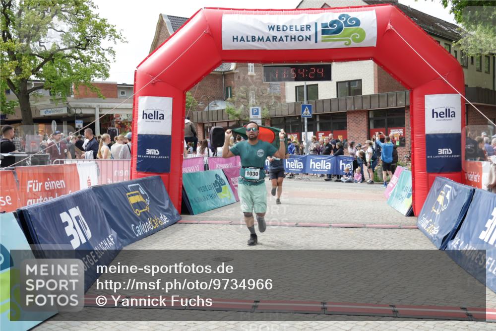 10.05.2026 - 8. Wedeler Halbmarathon Yannick Fuchs http://msf.ph/oto/9734966 10.05.2026 11:54:22 Ziel 5, 1030, 2020 meine-sportfotos.de