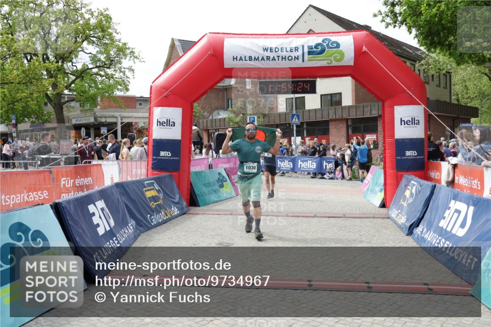 10.05.2026 - 8. Wedeler Halbmarathon Yannick Fuchs http://msf.ph/oto/9734967 10.05.2026 11:54:22 Ziel 5, 1030, 2020 meine-sportfotos.de