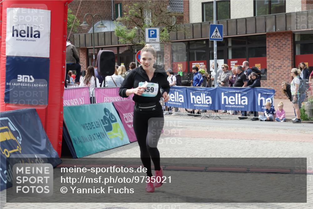 10.05.2026 - 8. Wedeler Halbmarathon Yannick Fuchs http://msf.ph/oto/9735021 10.05.2026 11:54:35 Ziel 859 meine-sportfotos.de