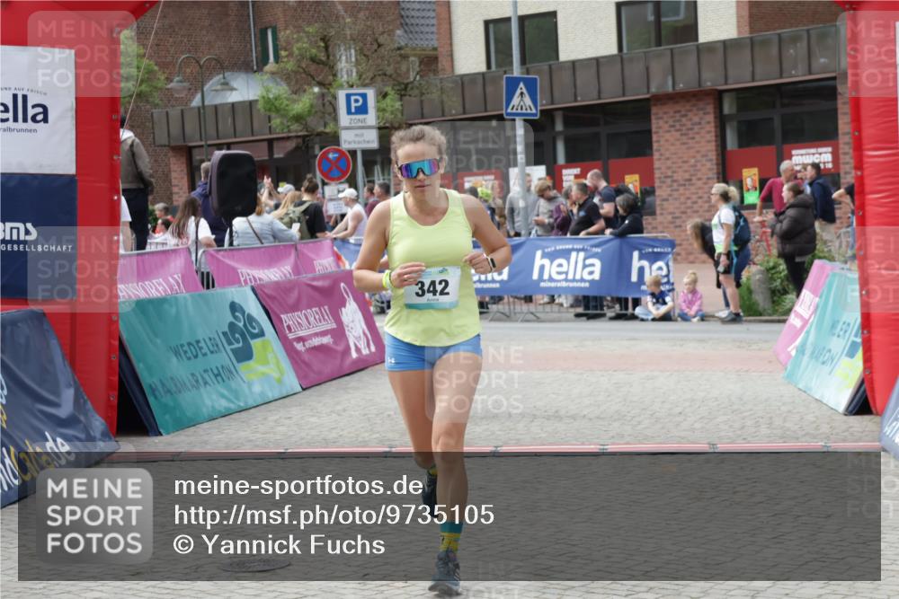 10.05.2026 - 8. Wedeler Halbmarathon Yannick Fuchs http://msf.ph/oto/9735105 10.05.2026 11:54:48 Ziel 96, 342, 2124 meine-sportfotos.de