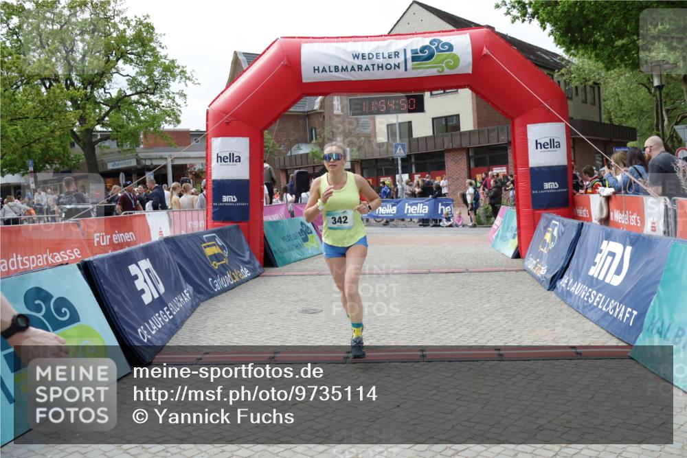 10.05.2026 - 8. Wedeler Halbmarathon Yannick Fuchs http://msf.ph/oto/9735114 10.05.2026 11:54:48 Ziel 96, 342, 2124 meine-sportfotos.de