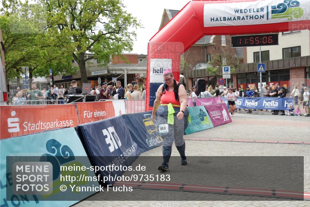 10.05.2026 - 8. Wedeler Halbmarathon Yannick Fuchs http://msf.ph/oto/9735183 10.05.2026 11:55:04 Ziel 984 meine-sportfotos.de