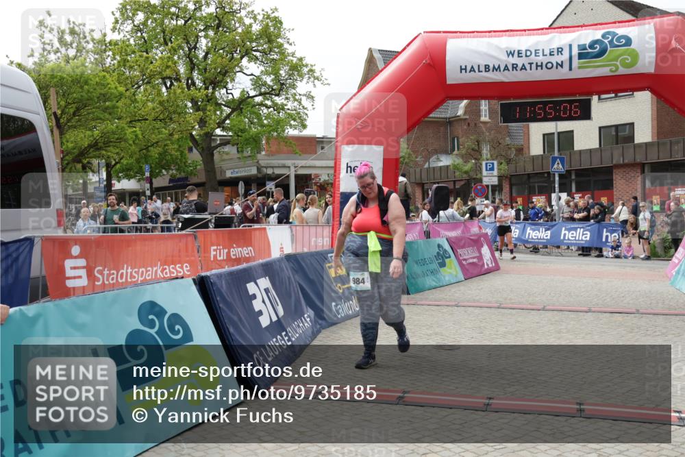 10.05.2026 - 8. Wedeler Halbmarathon Yannick Fuchs http://msf.ph/oto/9735185 10.05.2026 11:55:04 Ziel 984 meine-sportfotos.de