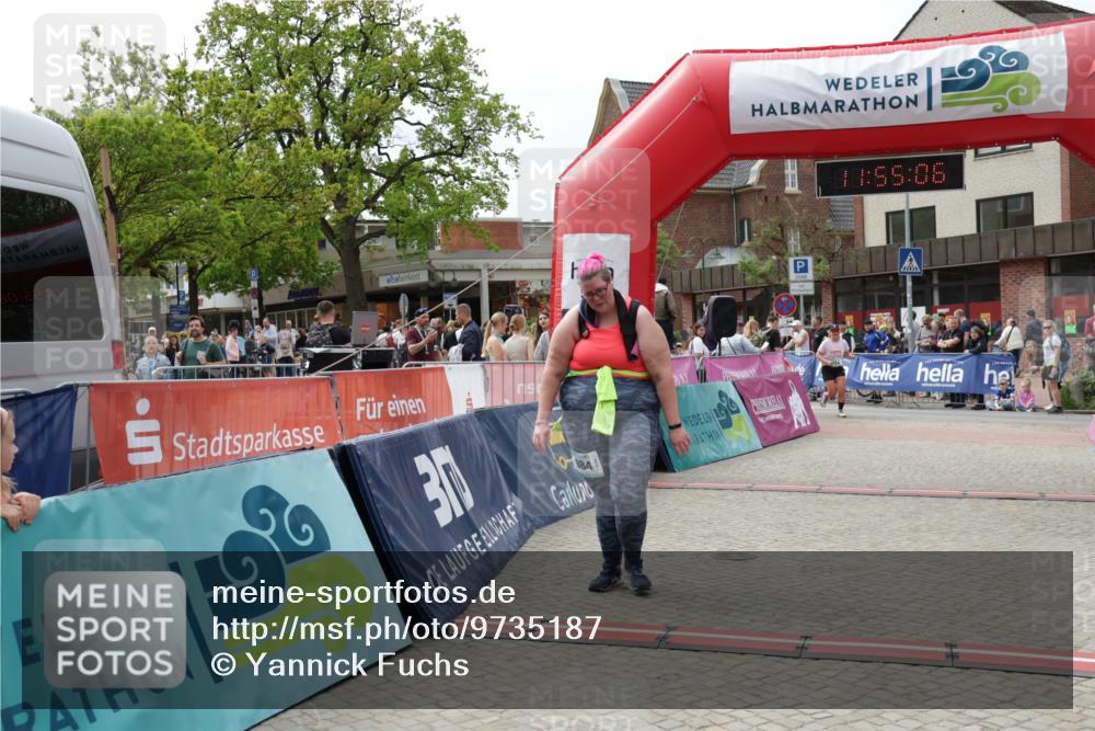 10.05.2026 - 8. Wedeler Halbmarathon Yannick Fuchs http://msf.ph/oto/9735187 10.05.2026 11:55:05 Ziel 754, 984 meine-sportfotos.de