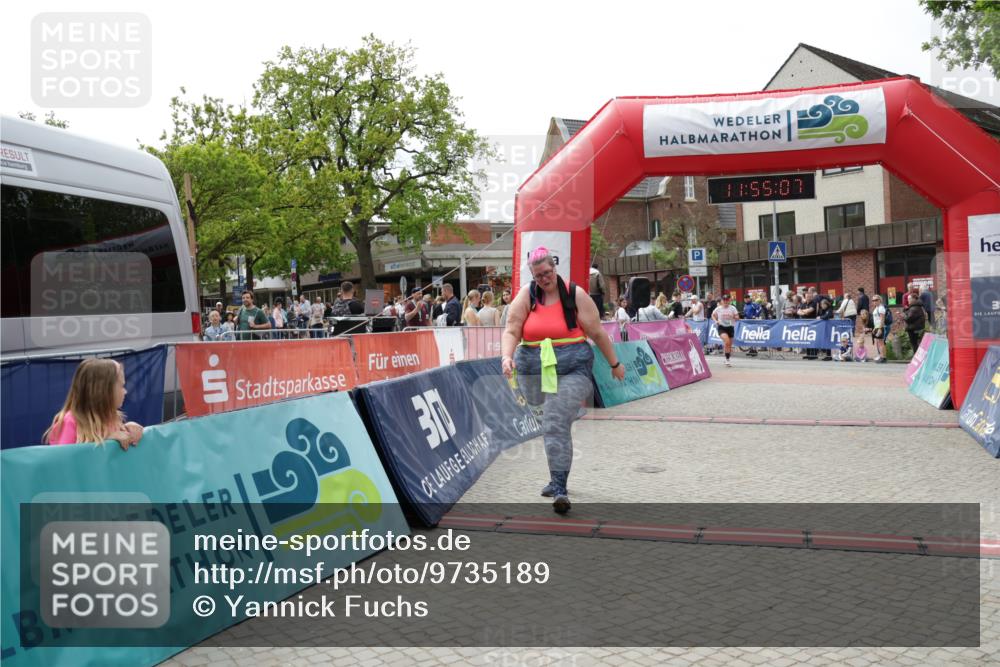 10.05.2026 - 8. Wedeler Halbmarathon Yannick Fuchs http://msf.ph/oto/9735189 10.05.2026 11:55:05 Ziel 754, 984 meine-sportfotos.de