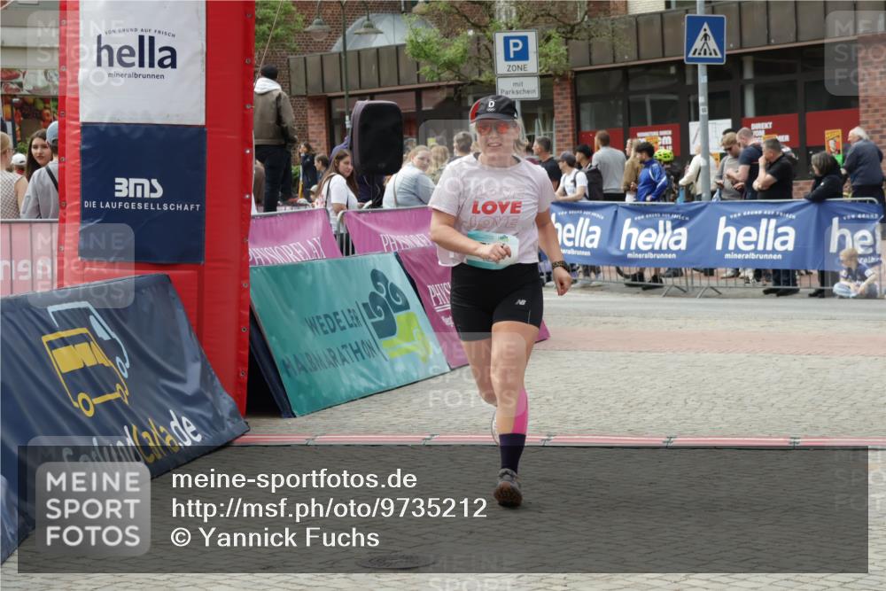10.05.2026 - 8. Wedeler Halbmarathon Yannick Fuchs http://msf.ph/oto/9735212 10.05.2026 11:55:09 Ziel 754 meine-sportfotos.de