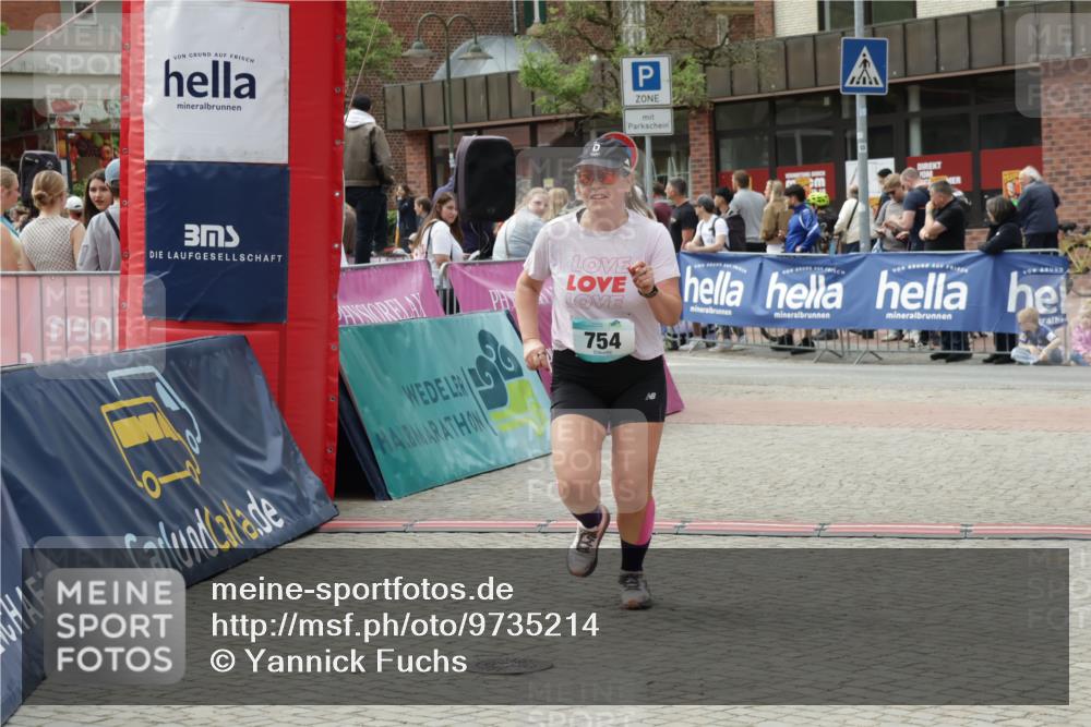 10.05.2026 - 8. Wedeler Halbmarathon Yannick Fuchs http://msf.ph/oto/9735214 10.05.2026 11:55:09 Ziel 754 meine-sportfotos.de