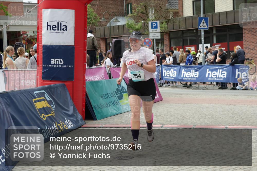 10.05.2026 - 8. Wedeler Halbmarathon Yannick Fuchs http://msf.ph/oto/9735216 10.05.2026 11:55:10 Ziel 754 meine-sportfotos.de