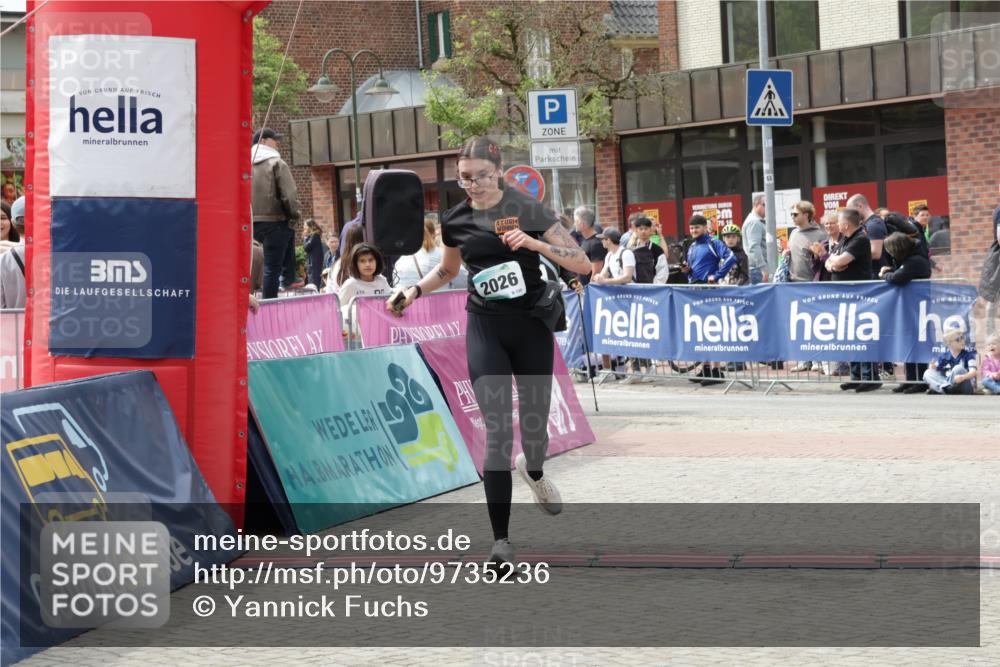 10.05.2026 - 8. Wedeler Halbmarathon Yannick Fuchs http://msf.ph/oto/9735236 10.05.2026 11:55:18 Ziel 2026 meine-sportfotos.de
