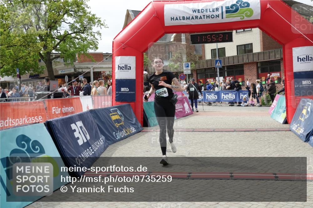 10.05.2026 - 8. Wedeler Halbmarathon Yannick Fuchs http://msf.ph/oto/9735259 10.05.2026 11:55:19 Ziel 2026 meine-sportfotos.de