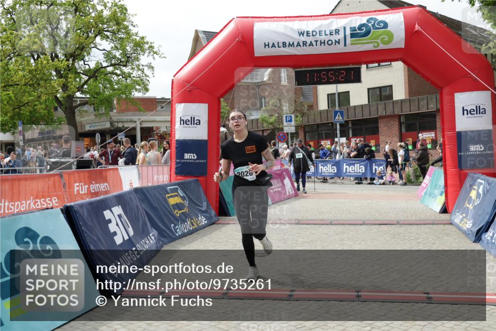 10.05.2026 - 8. Wedeler Halbmarathon Yannick Fuchs http://msf.ph/oto/9735261 10.05.2026 11:55:19 Ziel 2026 meine-sportfotos.de