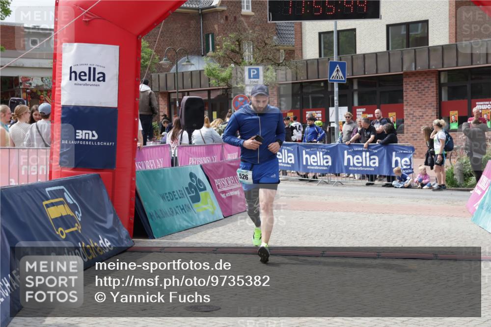 10.05.2026 - 8. Wedeler Halbmarathon Yannick Fuchs http://msf.ph/oto/9735382 10.05.2026 11:55:42 Ziel 526 meine-sportfotos.de