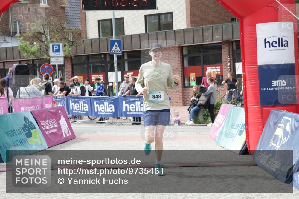 10.05.2026 - 8. Wedeler Halbmarathon Yannick Fuchs http://msf.ph/oto/9735461 10.05.2026 11:56:22 Ziel 848 meine-sportfotos.de