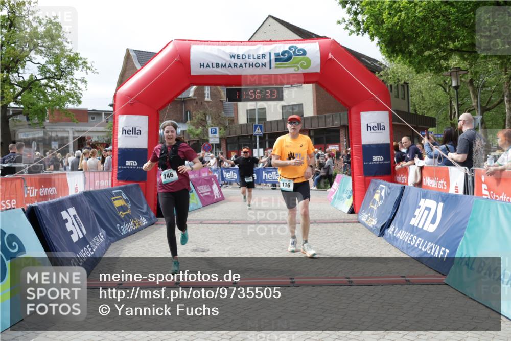 10.05.2026 - 8. Wedeler Halbmarathon Yannick Fuchs http://msf.ph/oto/9735505 10.05.2026 11:56:31 Ziel 116, 746, 2039, 2174 meine-sportfotos.de