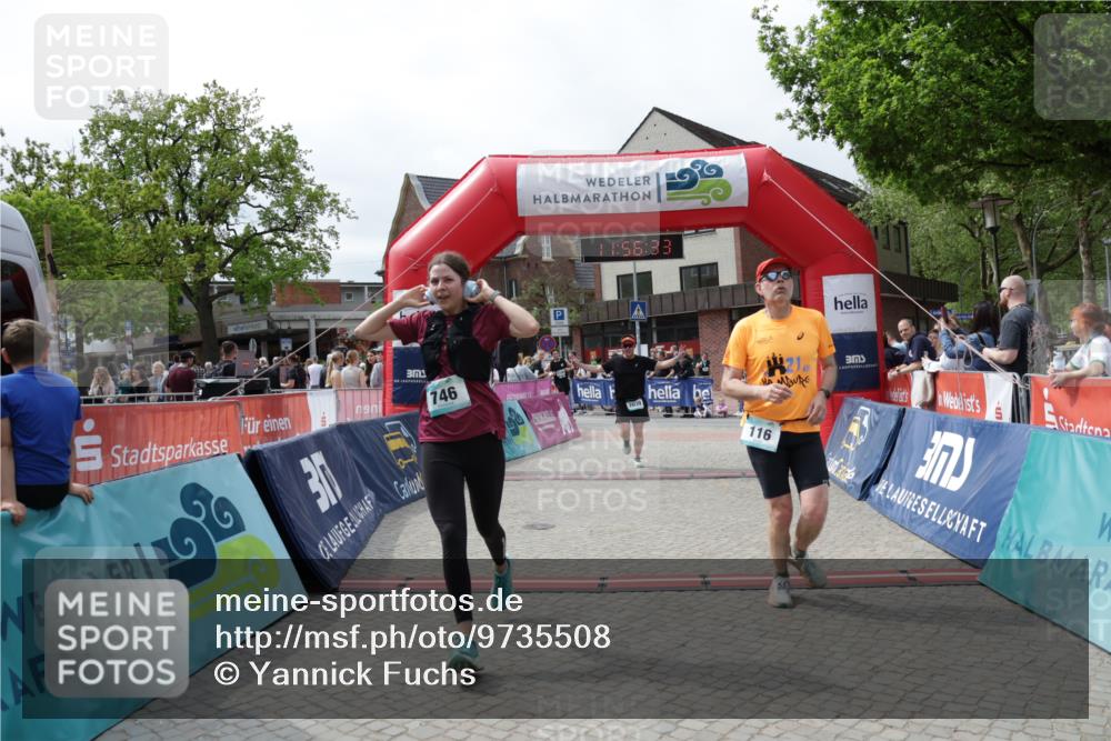 10.05.2026 - 8. Wedeler Halbmarathon Yannick Fuchs http://msf.ph/oto/9735508 10.05.2026 11:56:32 Ziel 116, 746, 2039, 2174 meine-sportfotos.de