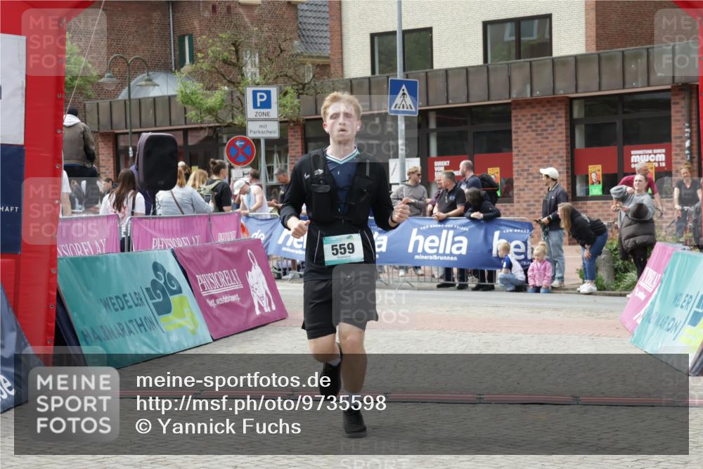 10.05.2026 - 8. Wedeler Halbmarathon Yannick Fuchs http://msf.ph/oto/9735598 10.05.2026 11:57:02 Ziel 559 meine-sportfotos.de