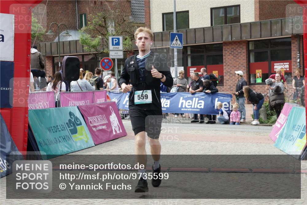 10.05.2026 - 8. Wedeler Halbmarathon Yannick Fuchs http://msf.ph/oto/9735599 10.05.2026 11:57:02 Ziel 559 meine-sportfotos.de
