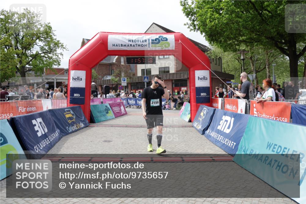 10.05.2026 - 8. Wedeler Halbmarathon Yannick Fuchs http://msf.ph/oto/9735657 10.05.2026 11:57:16 Ziel 2159 meine-sportfotos.de