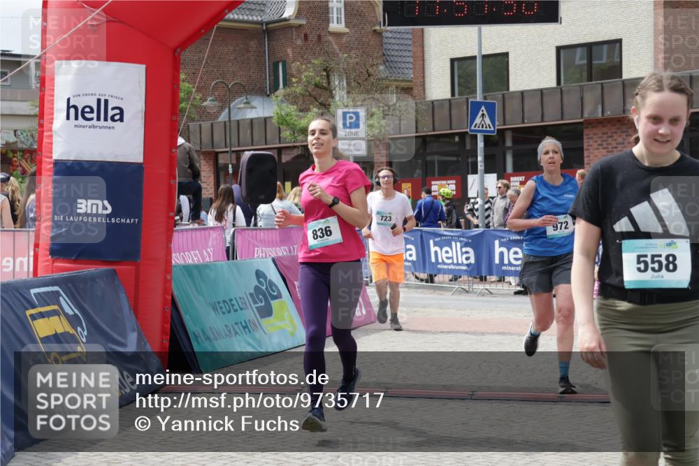 10.05.2026 - 8. Wedeler Halbmarathon Yannick Fuchs http://msf.ph/oto/9735717 10.05.2026 11:57:48 Ziel 558, 611, 723, 836, 972 meine-sportfotos.de