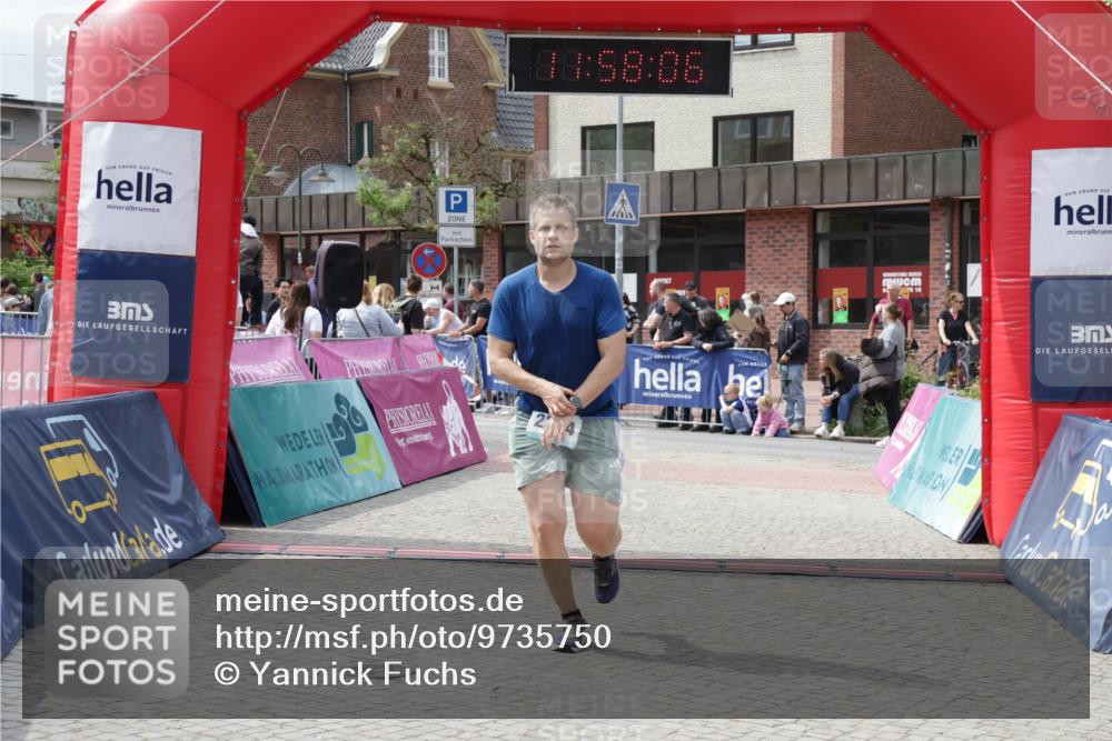 10.05.2026 - 8. Wedeler Halbmarathon Yannick Fuchs http://msf.ph/oto/9735750 10.05.2026 11:58:04 Ziel 2114, 2204 meine-sportfotos.de