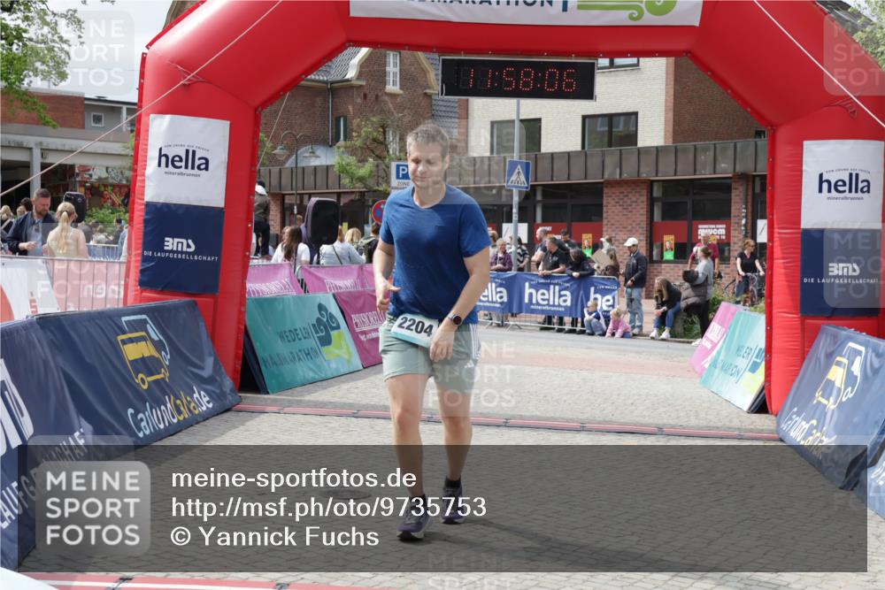 10.05.2026 - 8. Wedeler Halbmarathon Yannick Fuchs http://msf.ph/oto/9735753 10.05.2026 11:58:04 Ziel 2114, 2204 meine-sportfotos.de