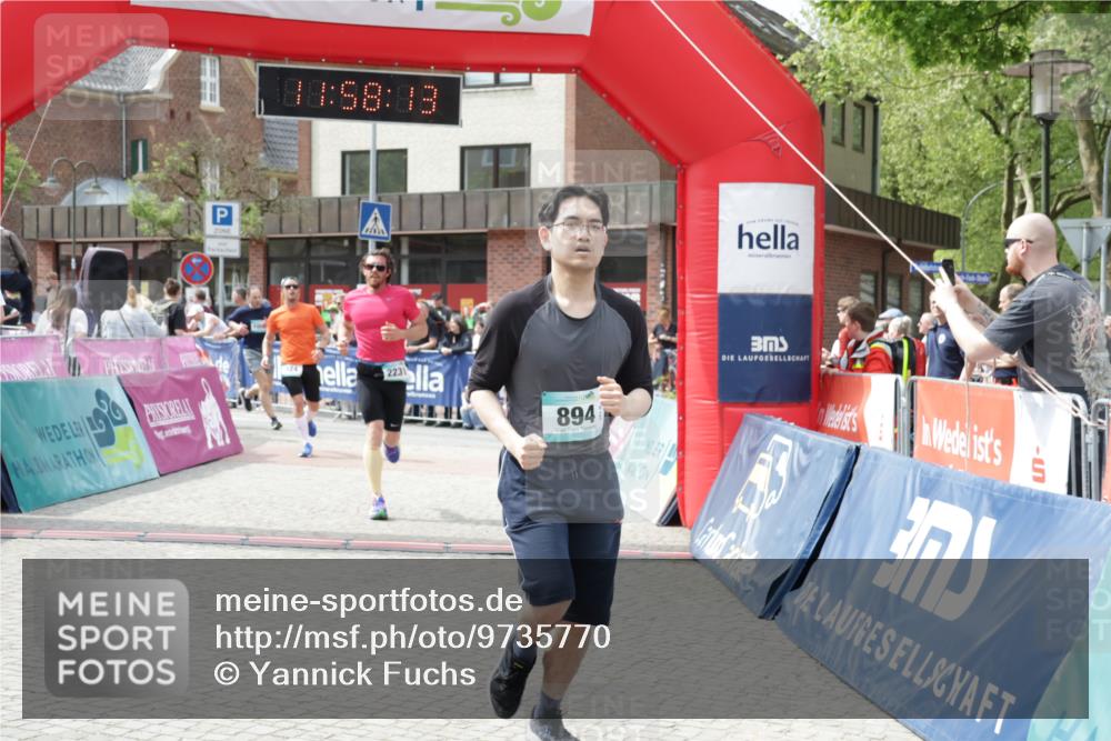 10.05.2026 - 8. Wedeler Halbmarathon Yannick Fuchs http://msf.ph/oto/9735770 10.05.2026 11:58:12 Ziel 297, 324, 608, 894, 1008, 2231 meine-sportfotos.de