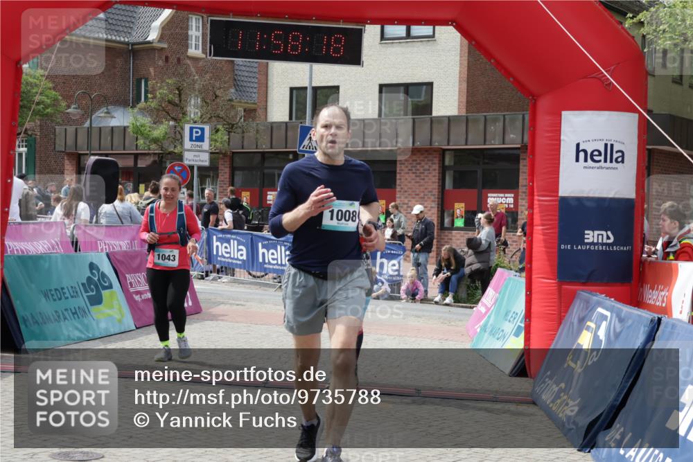 10.05.2026 - 8. Wedeler Halbmarathon Yannick Fuchs http://msf.ph/oto/9735788 10.05.2026 11:58:16 Ziel 37, 297, 324, 894, 1008, 1043, 2231 meine-sportfotos.de