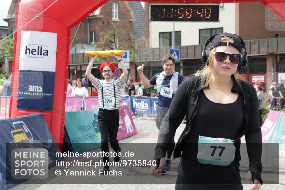 10.05.2026 - 8. Wedeler Halbmarathon Yannick Fuchs http://msf.ph/oto/9735840 10.05.2026 11:58:38 Ziel 77, 379, 380, 879, 2131 meine-sportfotos.de
