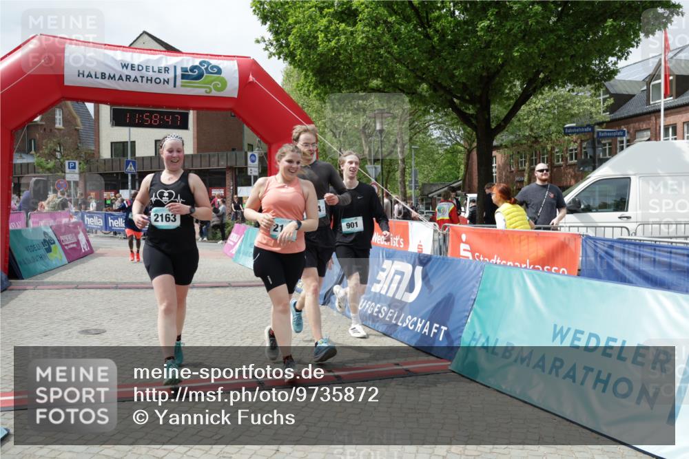 10.05.2026 - 8. Wedeler Halbmarathon Yannick Fuchs http://msf.ph/oto/9735872 10.05.2026 11:58:46 Ziel 136, 794, 901, 2163, 2169 meine-sportfotos.de