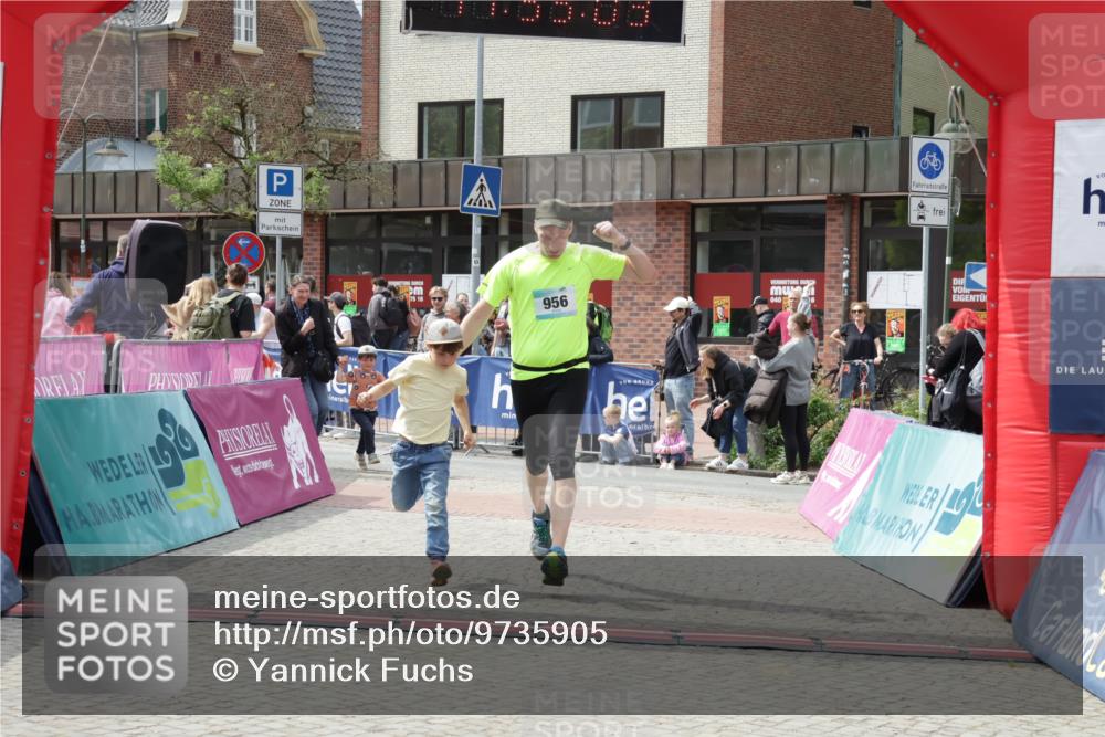 10.05.2026 - 8. Wedeler Halbmarathon Yannick Fuchs http://msf.ph/oto/9735905 10.05.2026 11:59:01 Ziel 411, 956 meine-sportfotos.de
