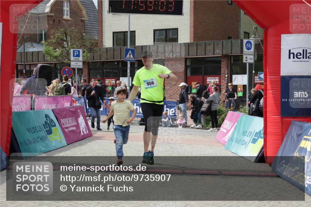 10.05.2026 - 8. Wedeler Halbmarathon Yannick Fuchs http://msf.ph/oto/9735907 10.05.2026 11:59:02 Ziel 411, 956 meine-sportfotos.de