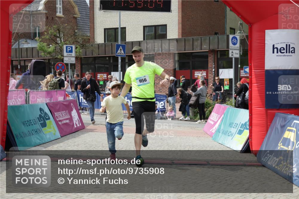 10.05.2026 - 8. Wedeler Halbmarathon Yannick Fuchs http://msf.ph/oto/9735908 10.05.2026 11:59:02 Ziel 411, 956 meine-sportfotos.de
