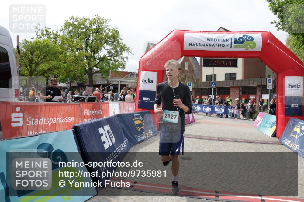 10.05.2026 - 8. Wedeler Halbmarathon Yannick Fuchs http://msf.ph/oto/9735981 10.05.2026 11:59:18 Ziel 30, 381, 482, 962, 2027, 2103, 2161 meine-sportfotos.de