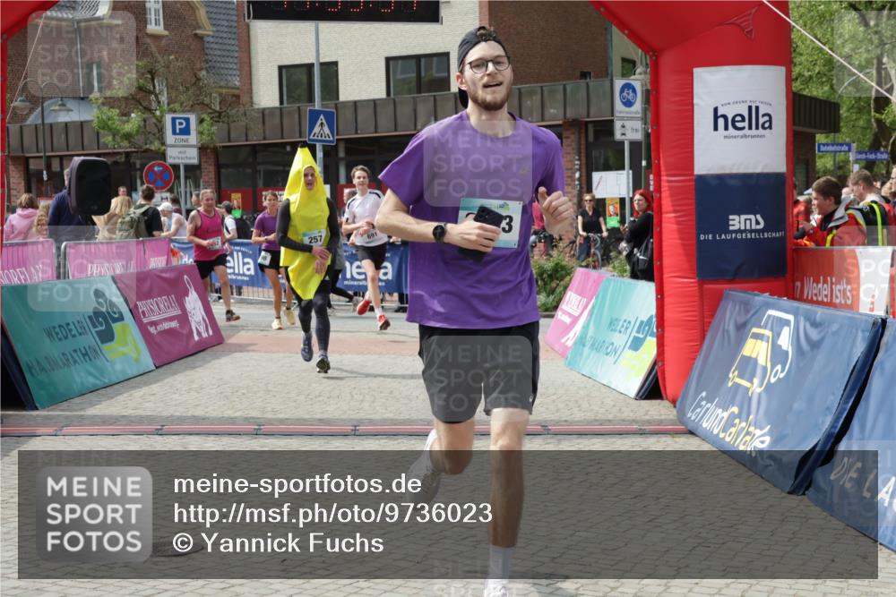 10.05.2026 - 8. Wedeler Halbmarathon Yannick Fuchs http://msf.ph/oto/9736023 10.05.2026 11:59:32 Ziel 257, 298, 452, 598, 691, 948, 2233 meine-sportfotos.de