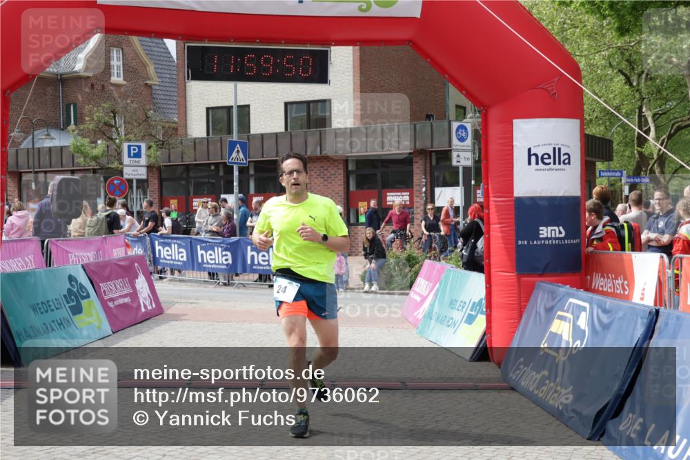 10.05.2026 - 8. Wedeler Halbmarathon Yannick Fuchs http://msf.ph/oto/9736062 10.05.2026 11:59:48 Ziel 24, 1037 meine-sportfotos.de