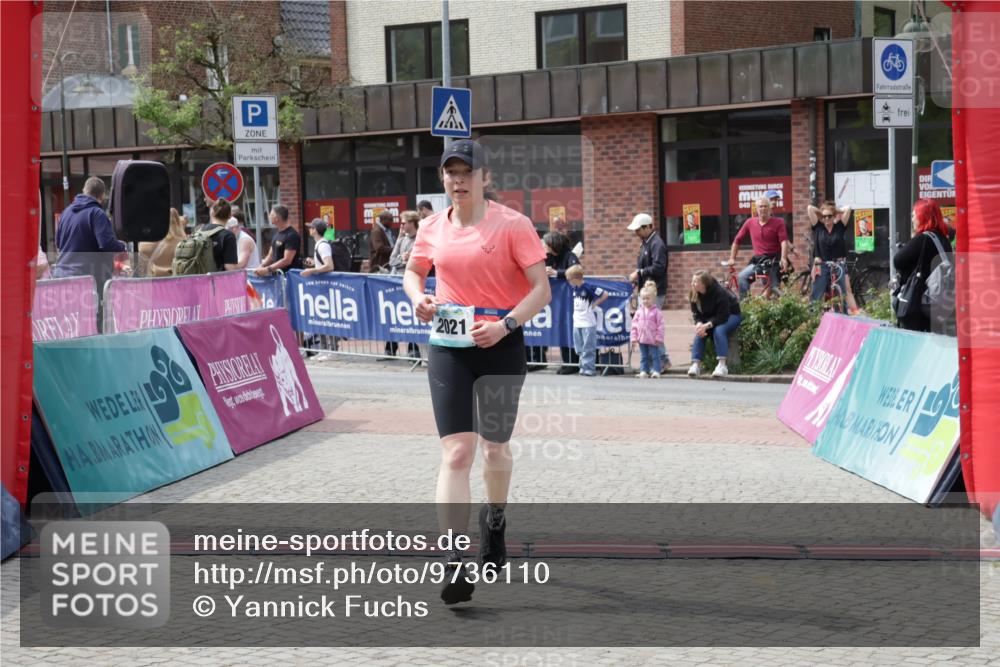 10.05.2026 - 8. Wedeler Halbmarathon Yannick Fuchs http://msf.ph/oto/9736110 10.05.2026 12:00:08 Ziel 2021 meine-sportfotos.de