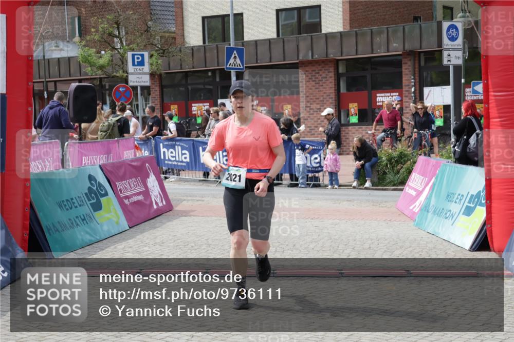 10.05.2026 - 8. Wedeler Halbmarathon Yannick Fuchs http://msf.ph/oto/9736111 10.05.2026 12:00:09 Ziel 557, 2021 meine-sportfotos.de