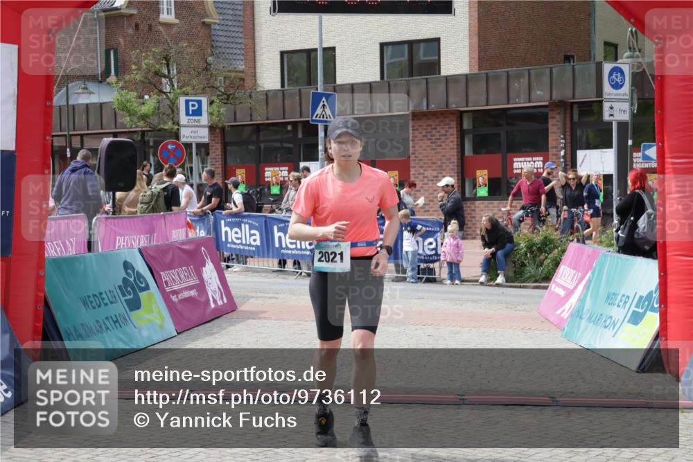 10.05.2026 - 8. Wedeler Halbmarathon Yannick Fuchs http://msf.ph/oto/9736112 10.05.2026 12:00:09 Ziel 557, 2021 meine-sportfotos.de