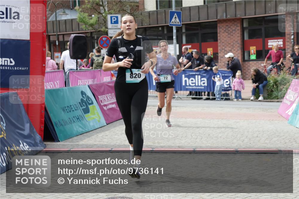 10.05.2026 - 8. Wedeler Halbmarathon Yannick Fuchs http://msf.ph/oto/9736141 10.05.2026 12:00:20 Ziel 72, 820 meine-sportfotos.de