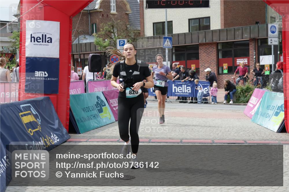 10.05.2026 - 8. Wedeler Halbmarathon Yannick Fuchs http://msf.ph/oto/9736142 10.05.2026 12:00:20 Ziel 72, 820 meine-sportfotos.de