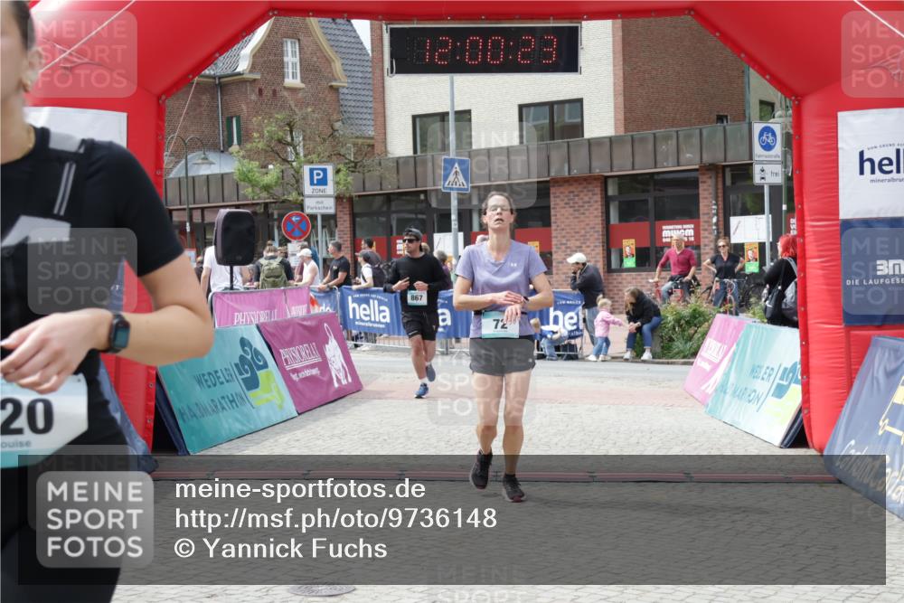 10.05.2026 - 8. Wedeler Halbmarathon Yannick Fuchs http://msf.ph/oto/9736148 10.05.2026 12:00:21 Ziel 72, 820 meine-sportfotos.de