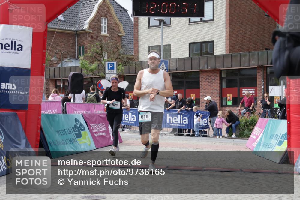 10.05.2026 - 8. Wedeler Halbmarathon Yannick Fuchs http://msf.ph/oto/9736165 10.05.2026 12:00:29 Ziel 610, 821, 867 meine-sportfotos.de