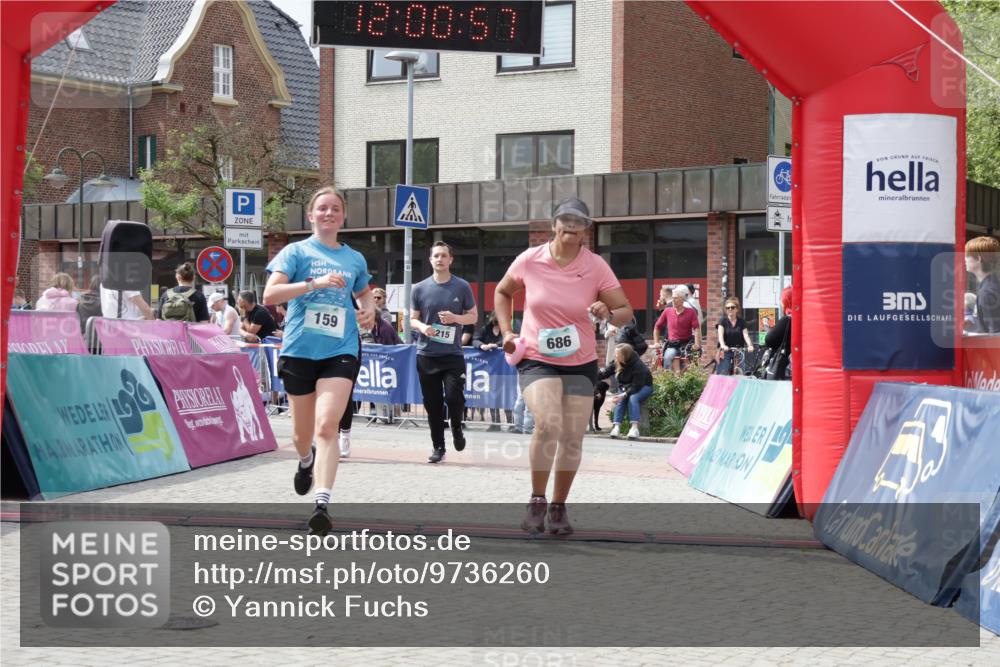 10.05.2026 - 8. Wedeler Halbmarathon Yannick Fuchs http://msf.ph/oto/9736260 10.05.2026 12:00:55 Ziel 159, 215, 216, 491, 686 meine-sportfotos.de