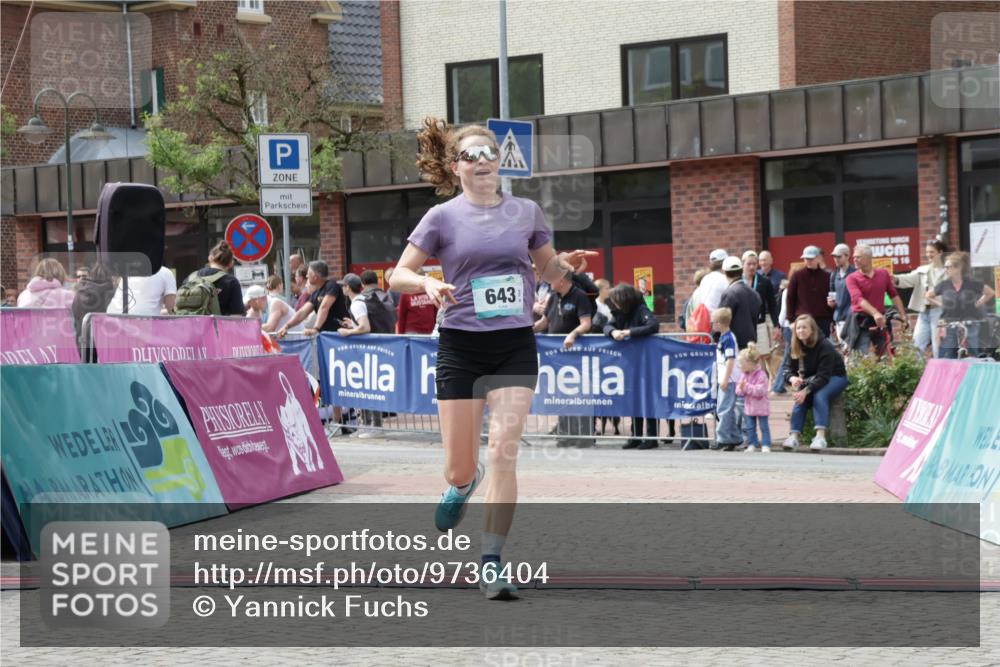 10.05.2026 - 8. Wedeler Halbmarathon Yannick Fuchs http://msf.ph/oto/9736404 10.05.2026 12:01:44 Ziel 462, 535, 643, 2031, 2034 meine-sportfotos.de