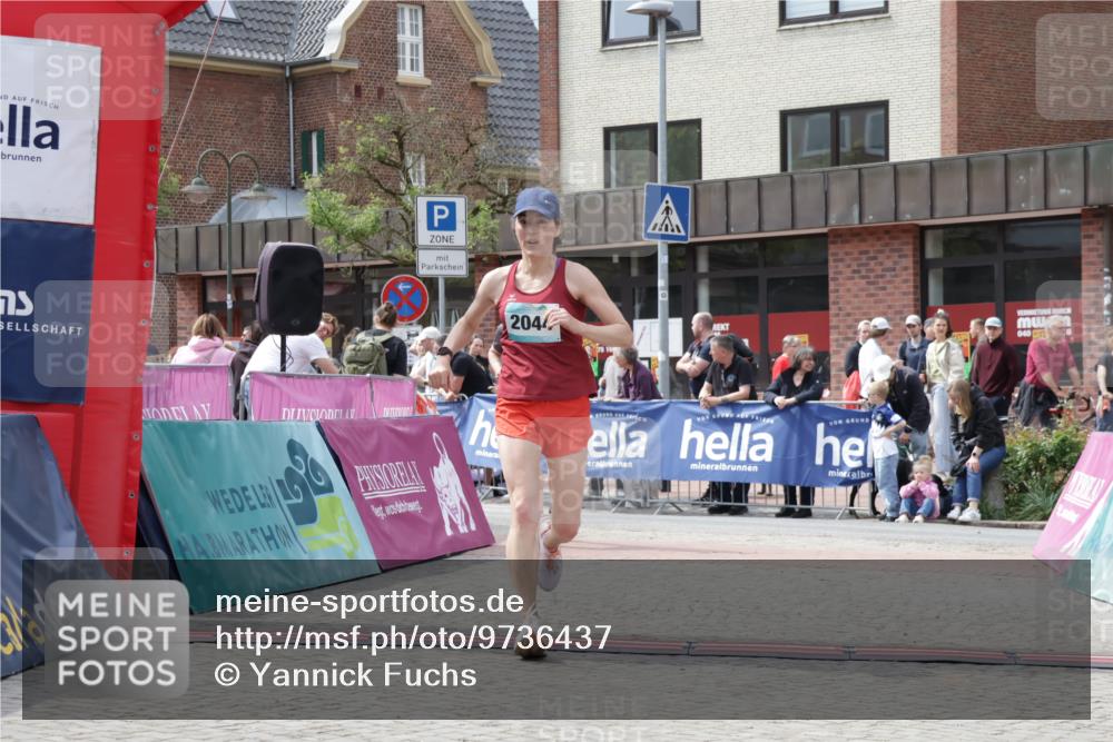 10.05.2026 - 8. Wedeler Halbmarathon Yannick Fuchs http://msf.ph/oto/9736437 10.05.2026 12:02:28 Ziel 435, 2044 meine-sportfotos.de