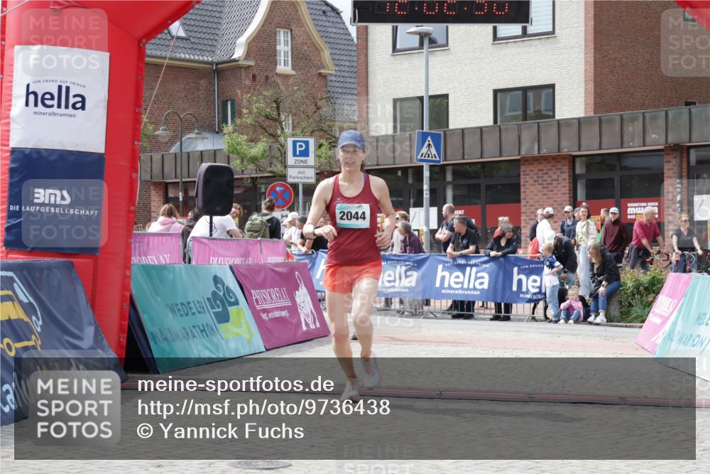 10.05.2026 - 8. Wedeler Halbmarathon Yannick Fuchs http://msf.ph/oto/9736438 10.05.2026 12:02:28 Ziel 435, 2044 meine-sportfotos.de